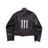 Black jacket, front view