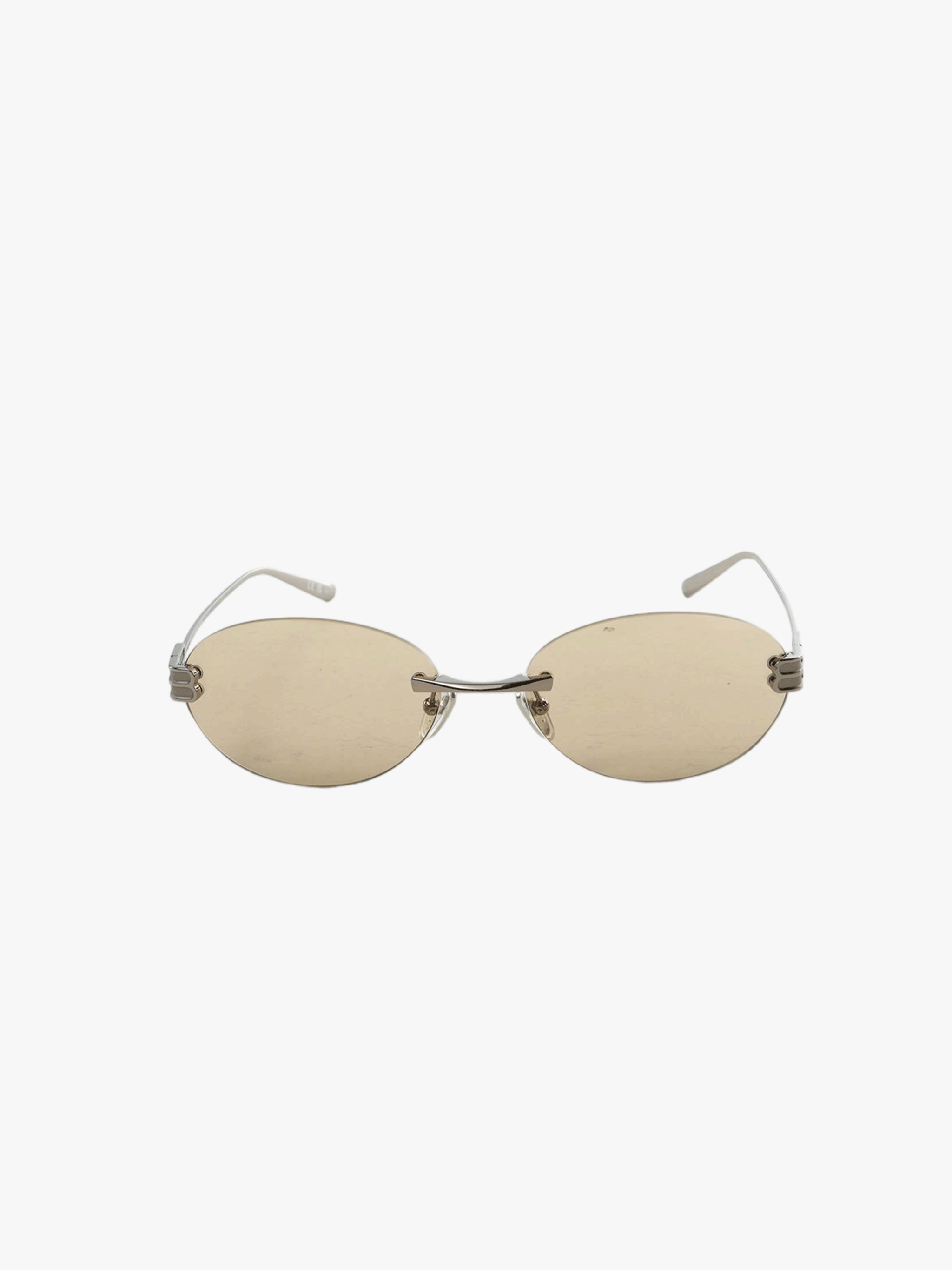 Tan eyewear, front view