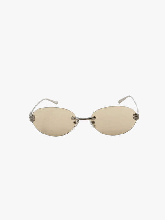 Tan eyewear, front view