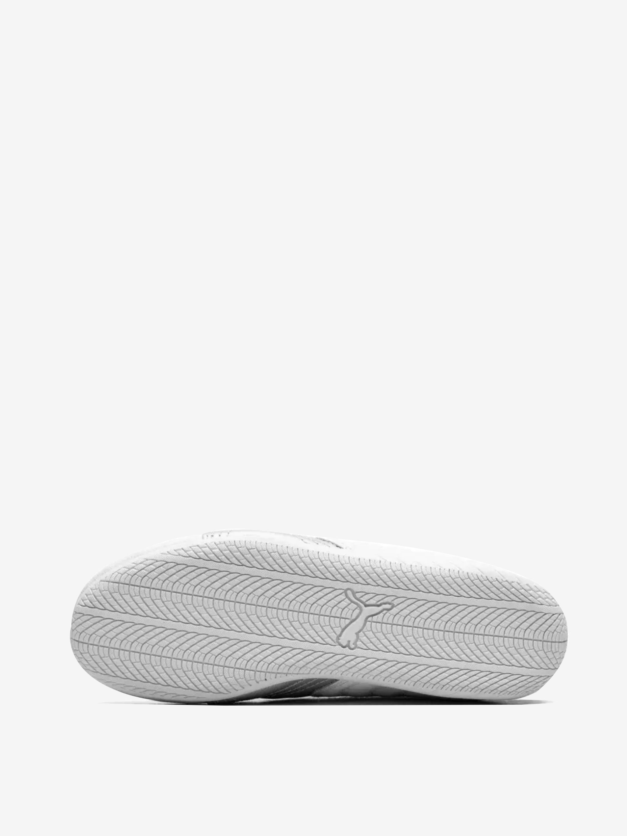 White sneakers, back view
