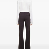 COURRÈGES - Women Oblique Crepe Jersey Shirt