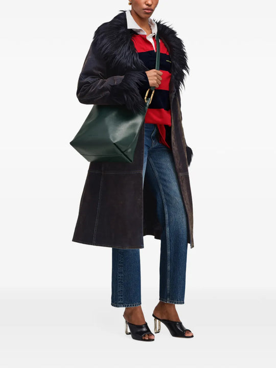 Green bag, front view