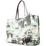 Green bag, front view