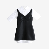 Black dress, front view