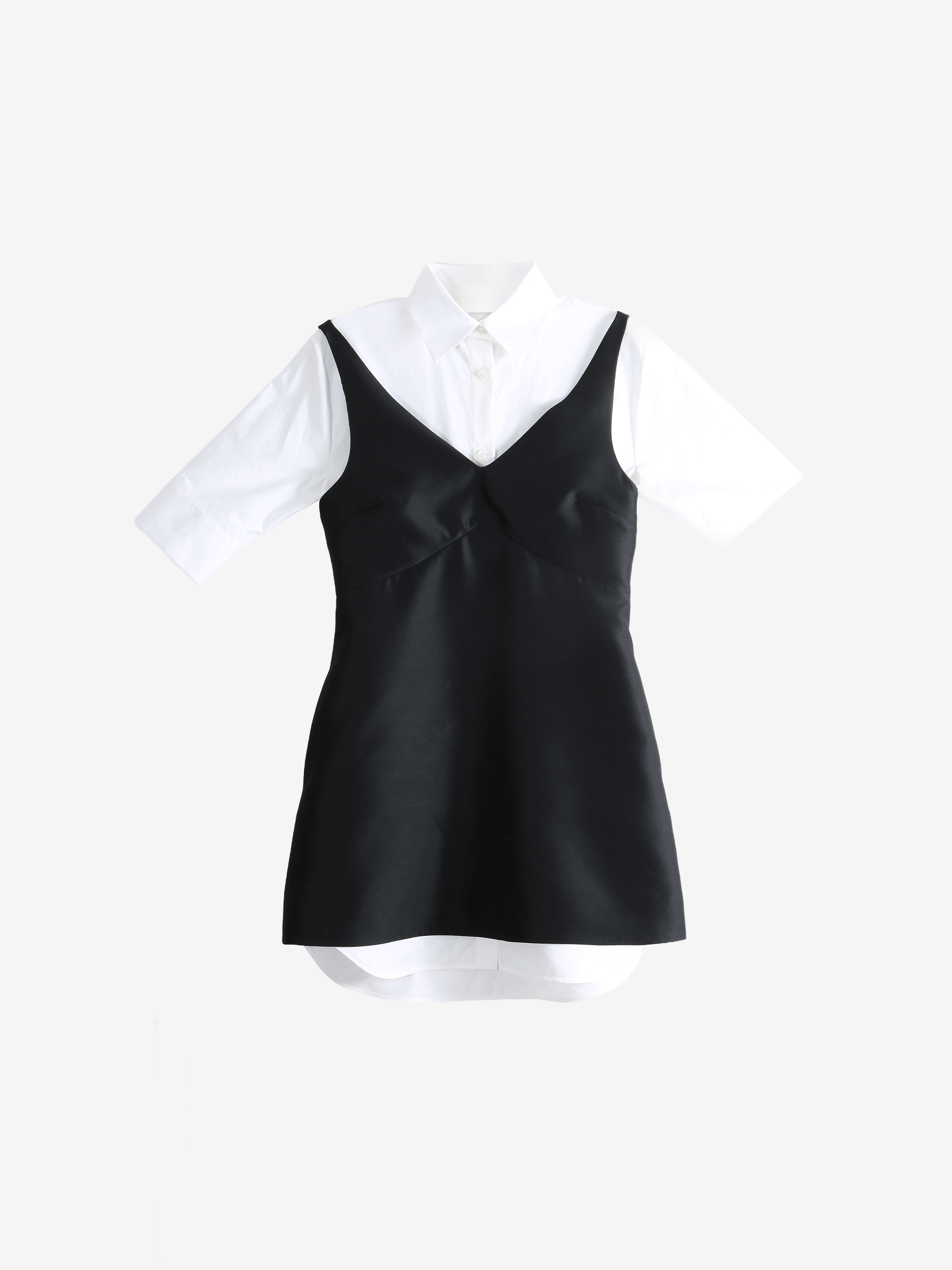 Black dress, front view