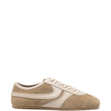 Tan shoes, front view