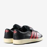 Black sneakers, back view