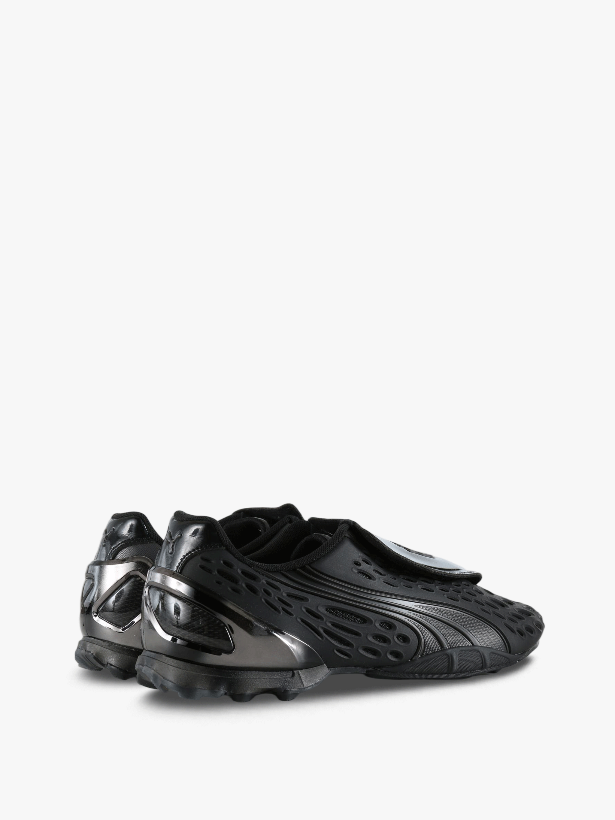 Black shoes, side view