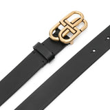 Black accessories, front view