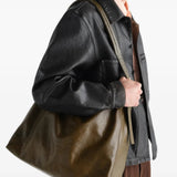 Brown bag, side view