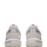Pink shoes, back view