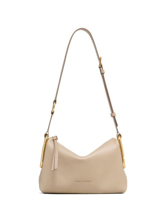 Tan bag, front view