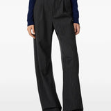 Grey pants, full body view