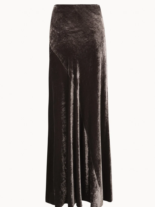 Black skirt, front view