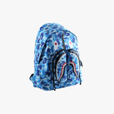 blue bags,side view
