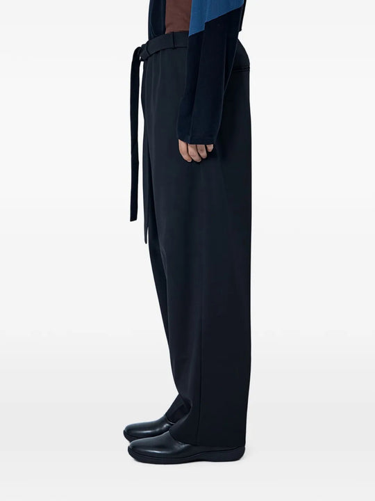 Black pants, full body view
