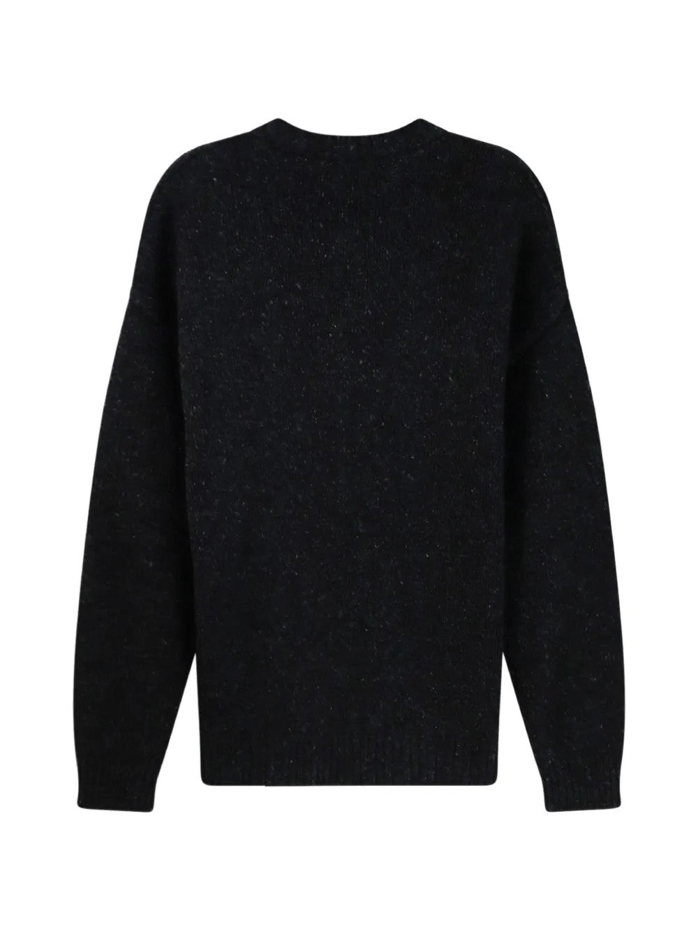 Black knitwear, front view