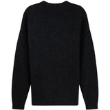 Black knitwear, front view