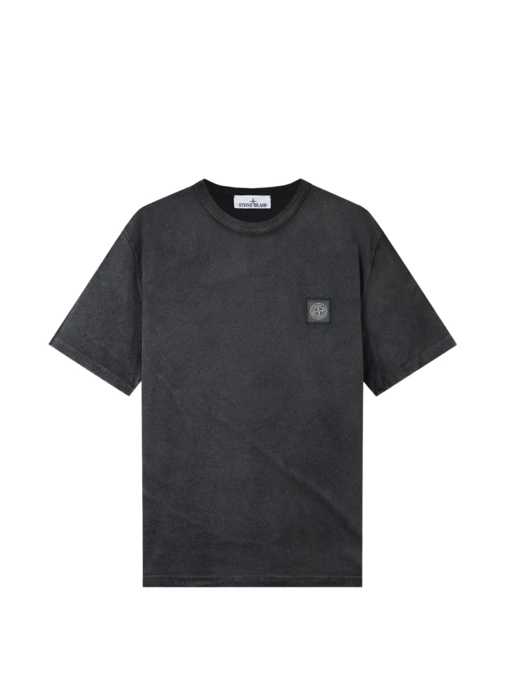 Black t-shirt, front view