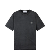 Black t-shirt, front view