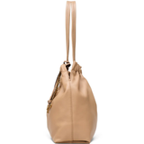 Brown bags, side view