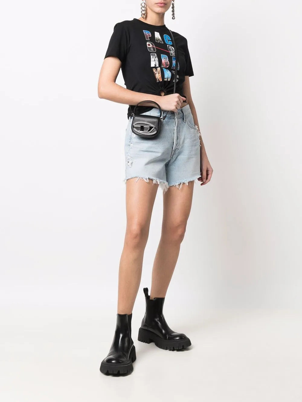 Black bag, full body view