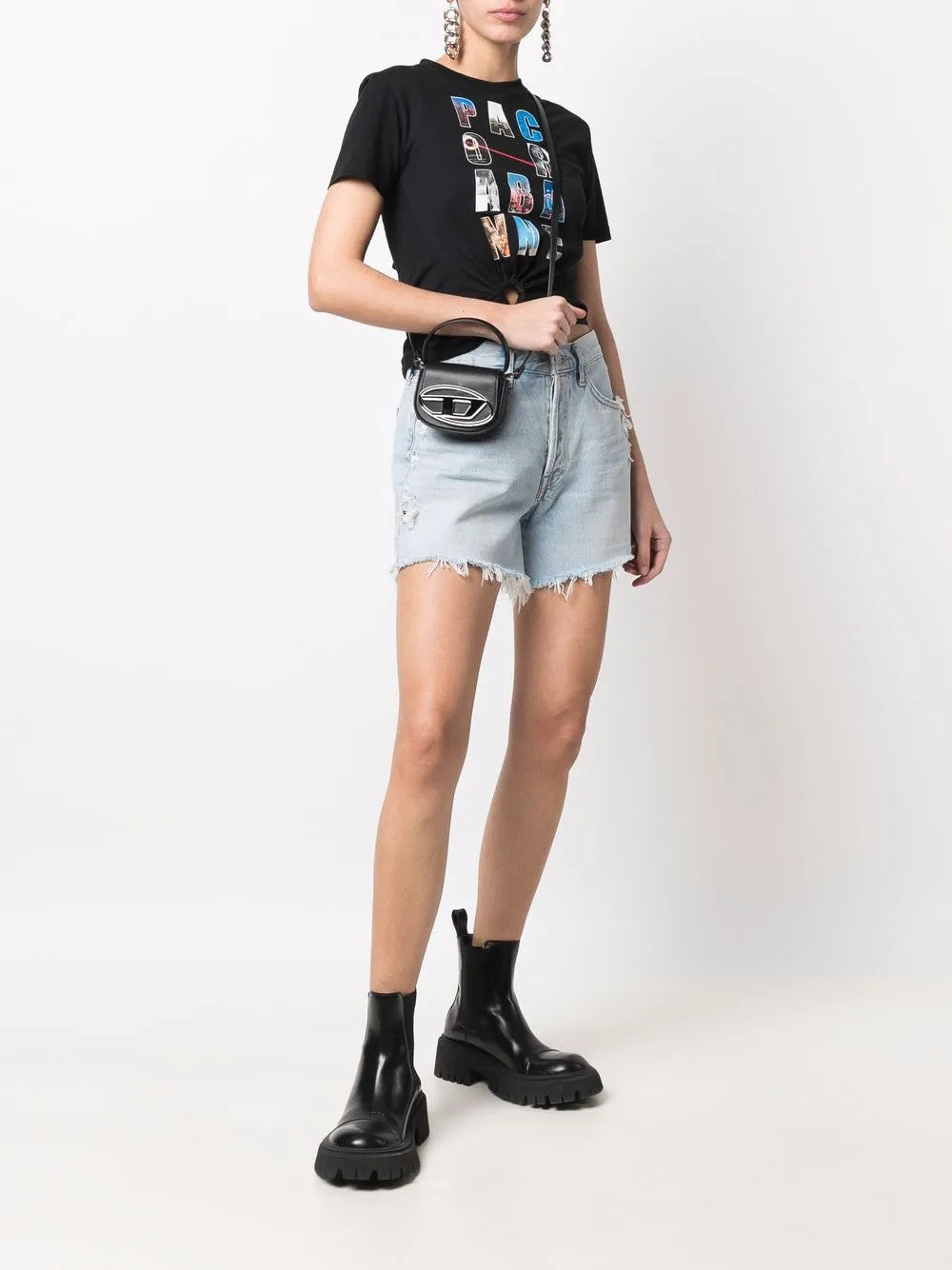 Black bag, full body view