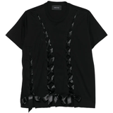 Black t-shirt,front view