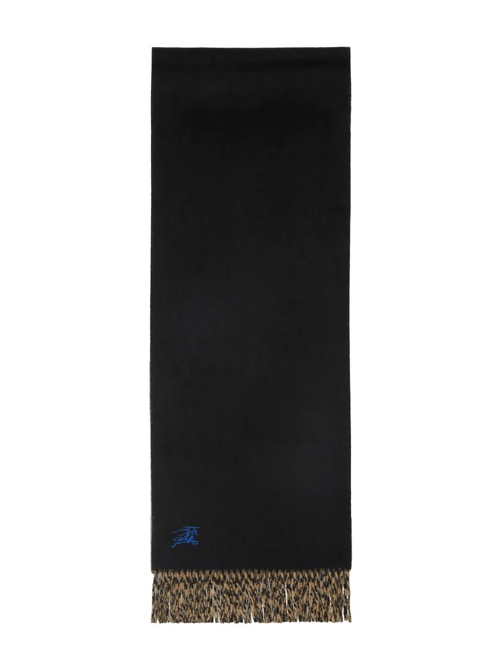 Tan scarf, back view