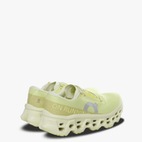 Yellow sneakers, back view