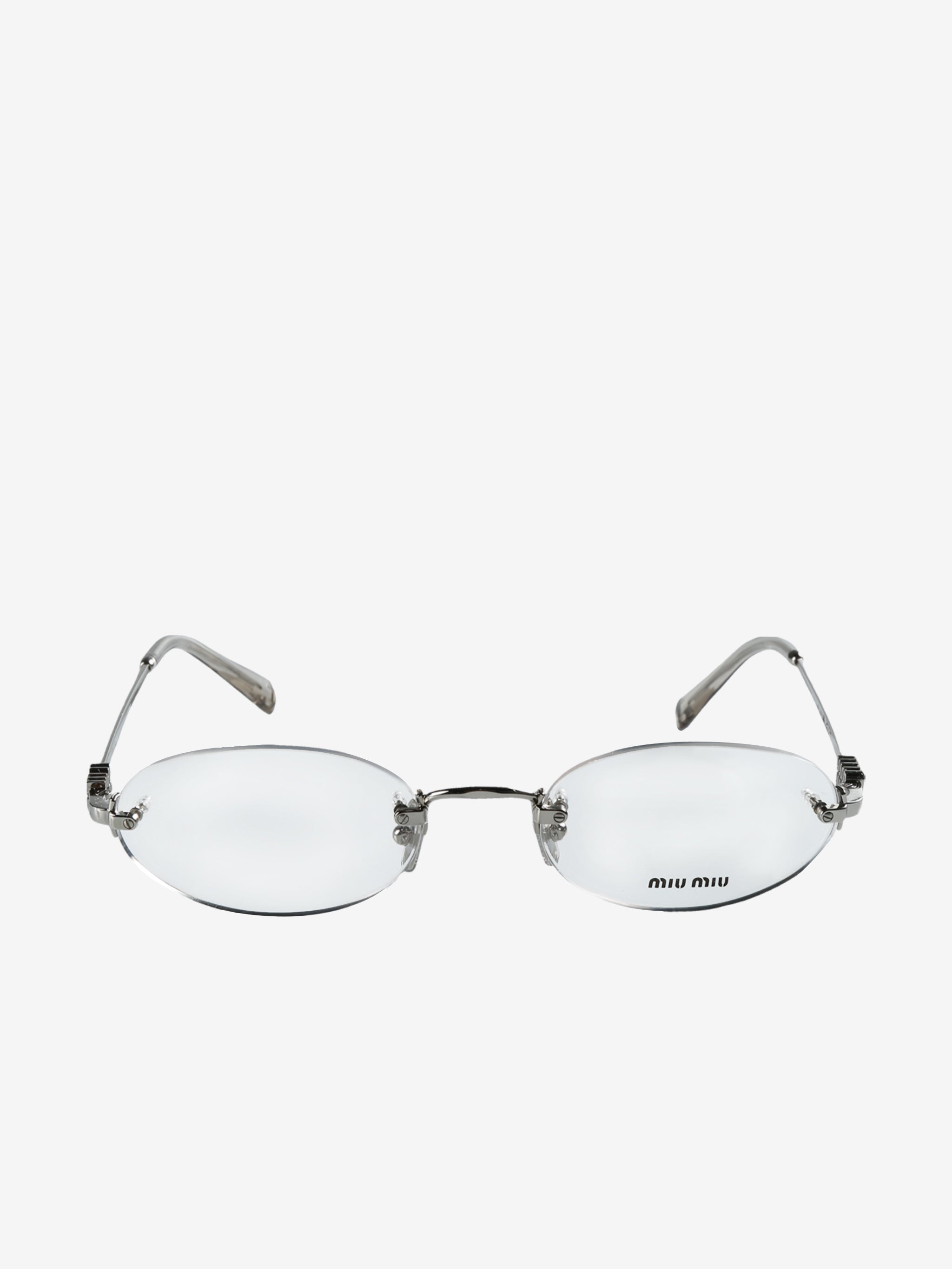 Tan glasses, front view