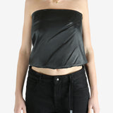 black top worn by a person, showing the top fit
