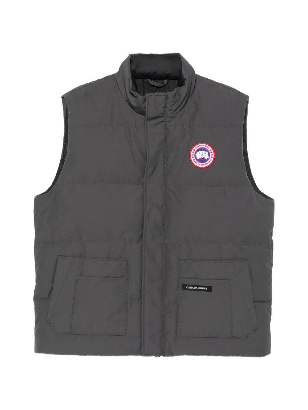Grey jacket, front view