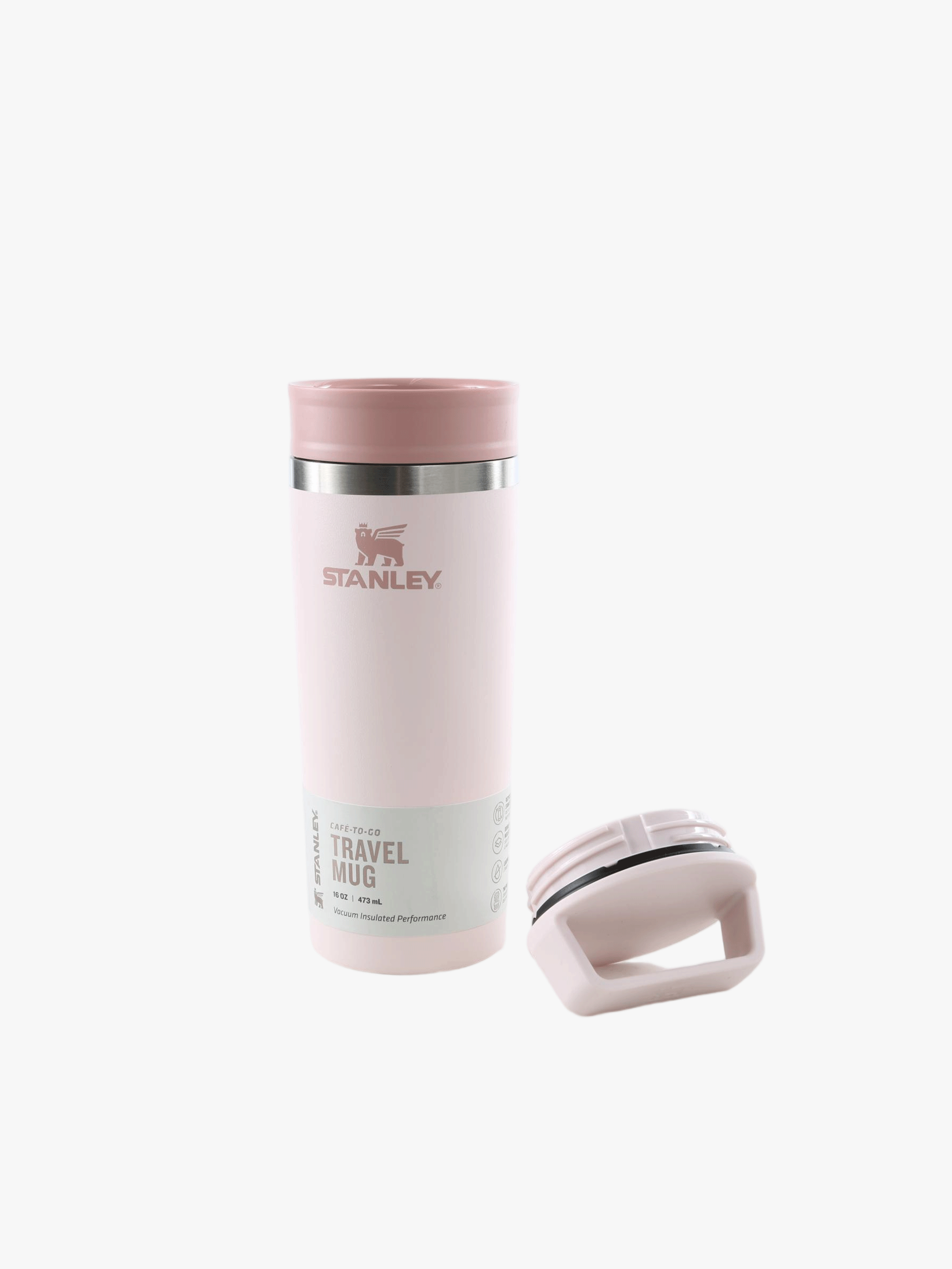 Pink cup, front view