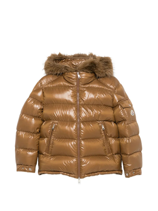 Brown jacket, front view