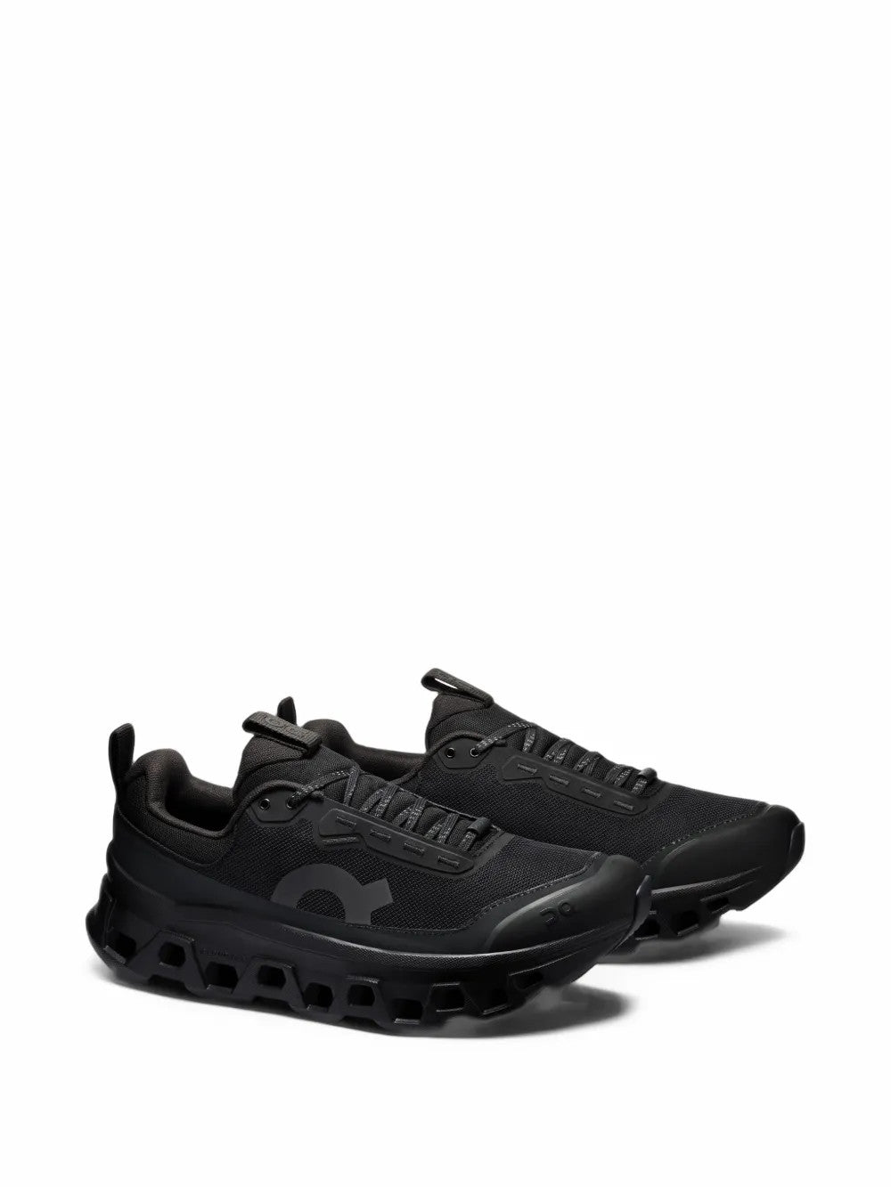 Black shoes, front view