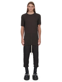 RICK OWENS - Men Charmeuse Drawstring Cropped Pants