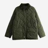 Green jacket, front view