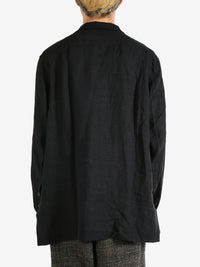 ZIGGY CHEN - Men Stand Collar Pocket Shirt