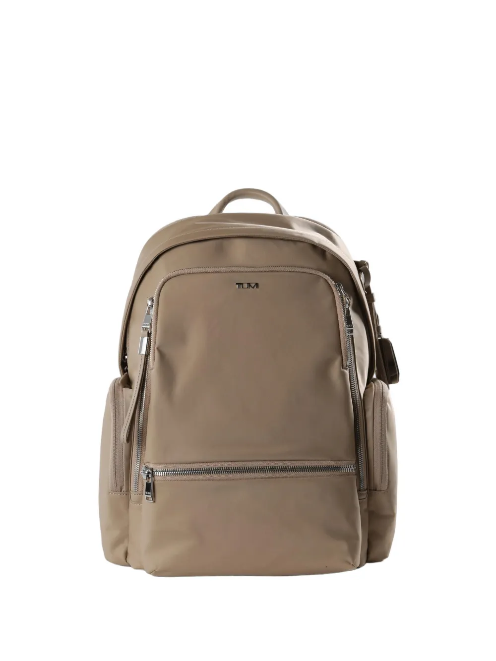 Tan bag, front view
