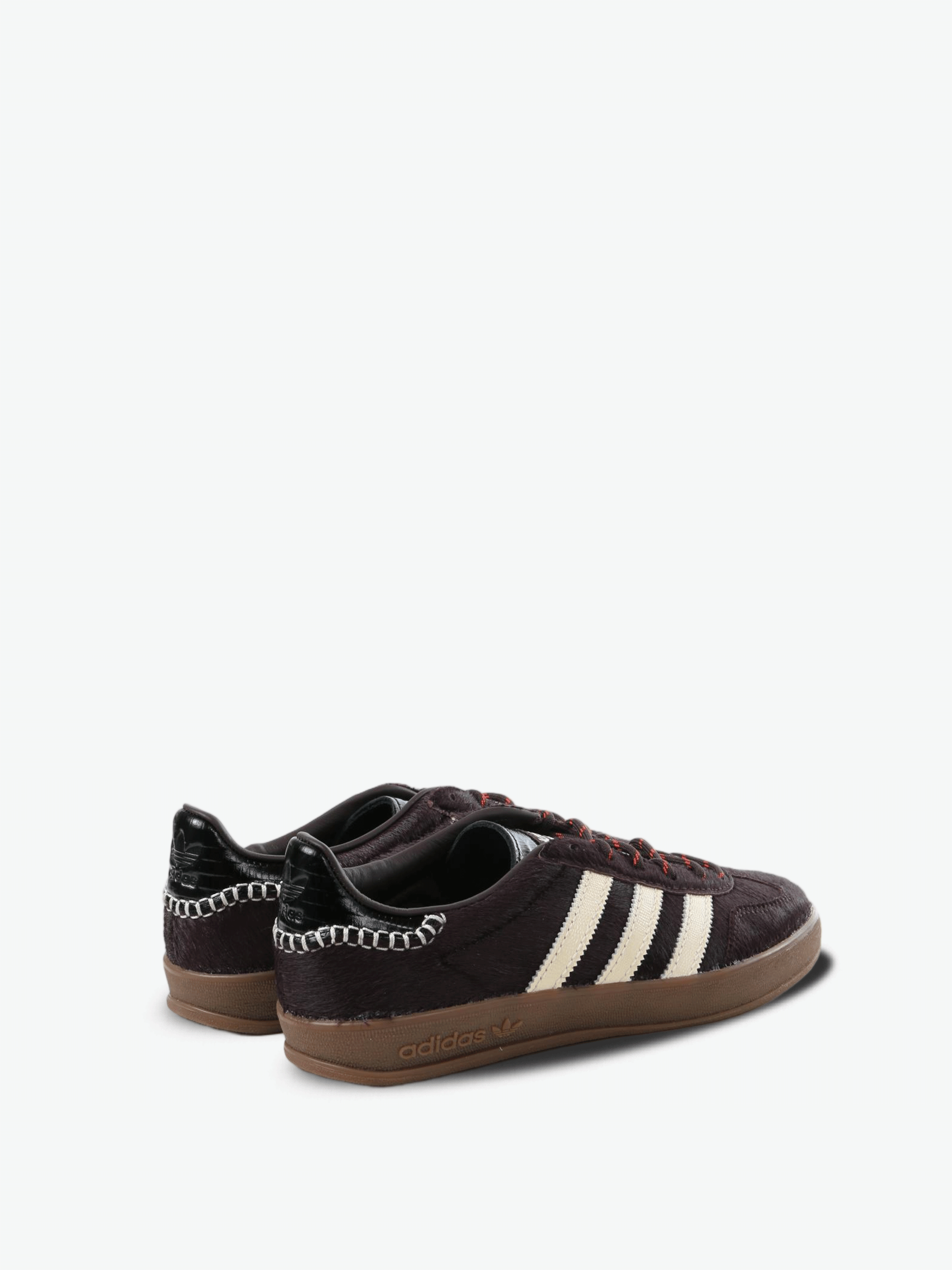 Black shoes, back view