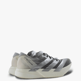 Grey shoes, back view