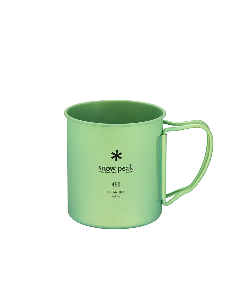 SNOW PEAK - Ti-Single 450 Colored Cup