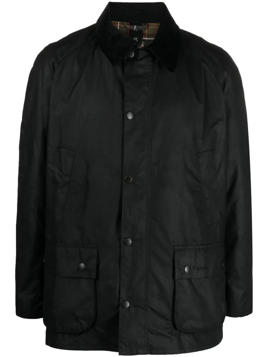 Black jacket, front view