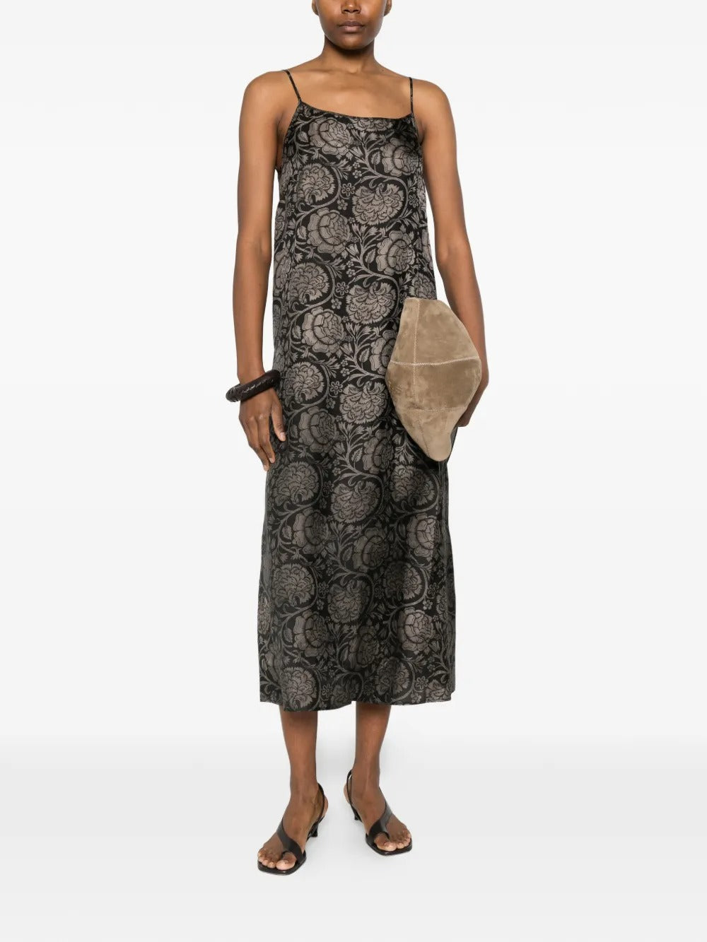 Black dresses, full body view