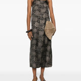 Black dresses, full body view