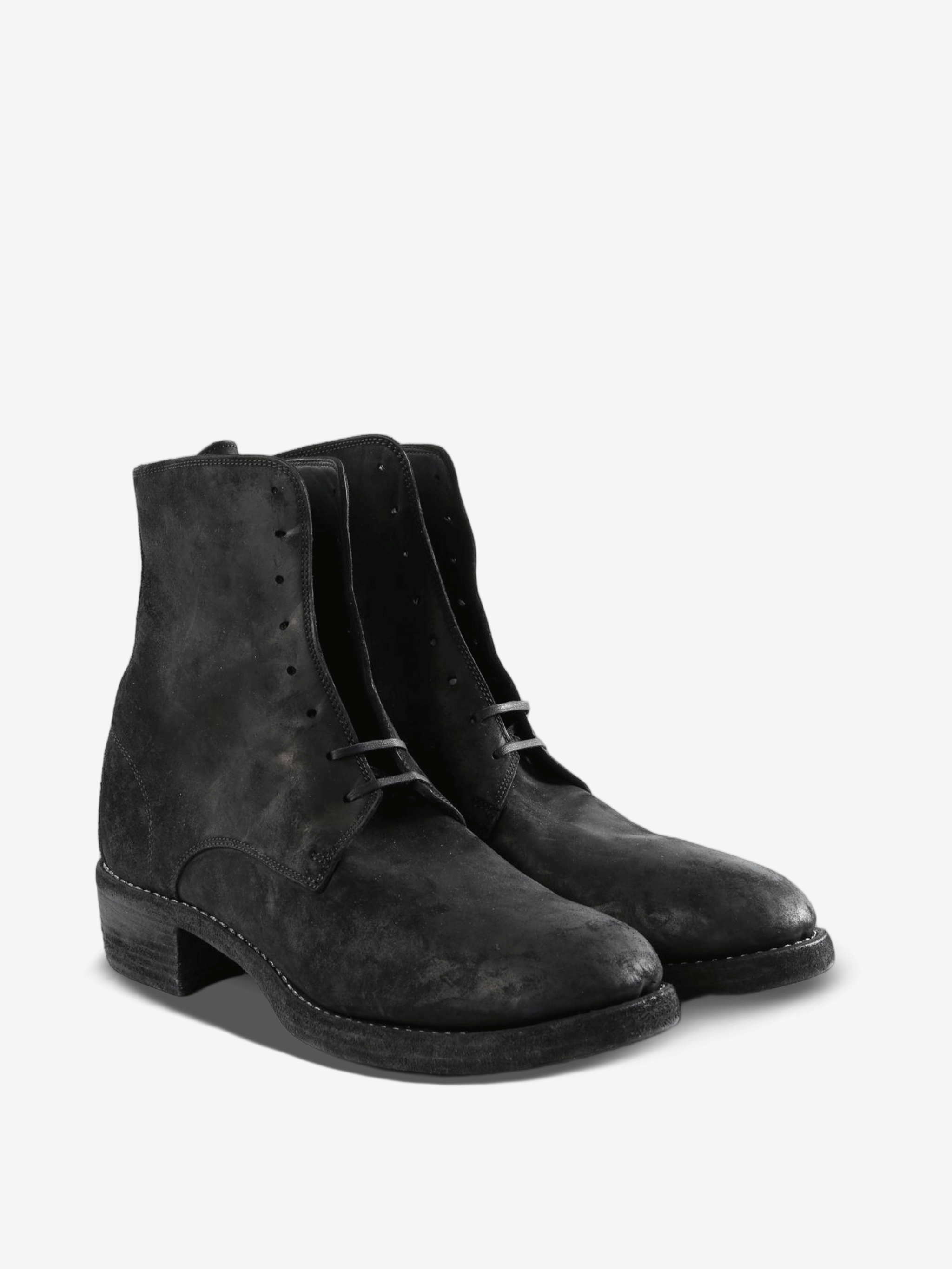 GUIDI - Men 795Z Cordovan Cont Laced Up Boot – Atelier New York