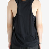 Black activewear worn by a person, showing the activewear's fit