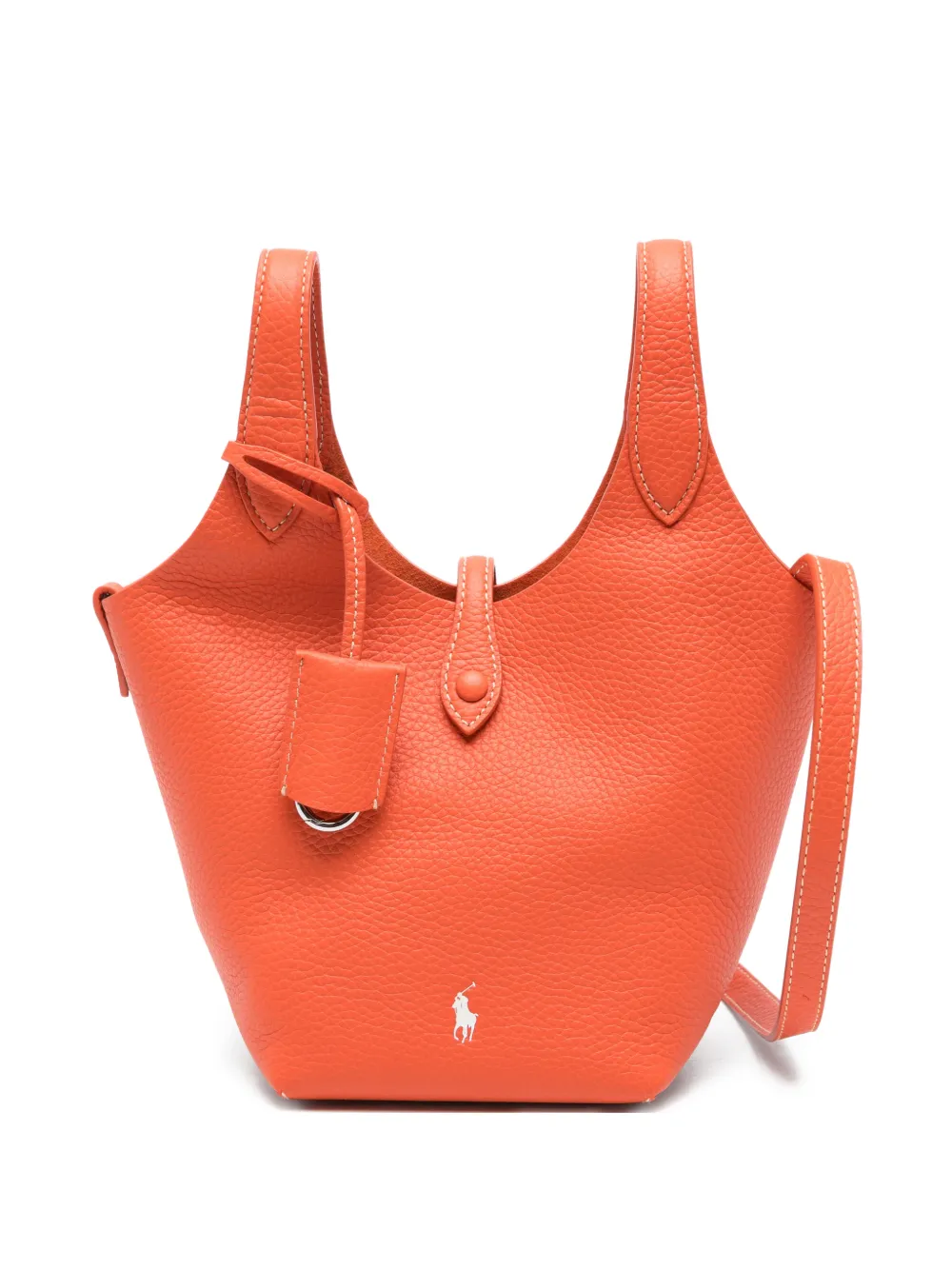 Orange bag, front view