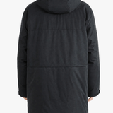 Black jacket, front view